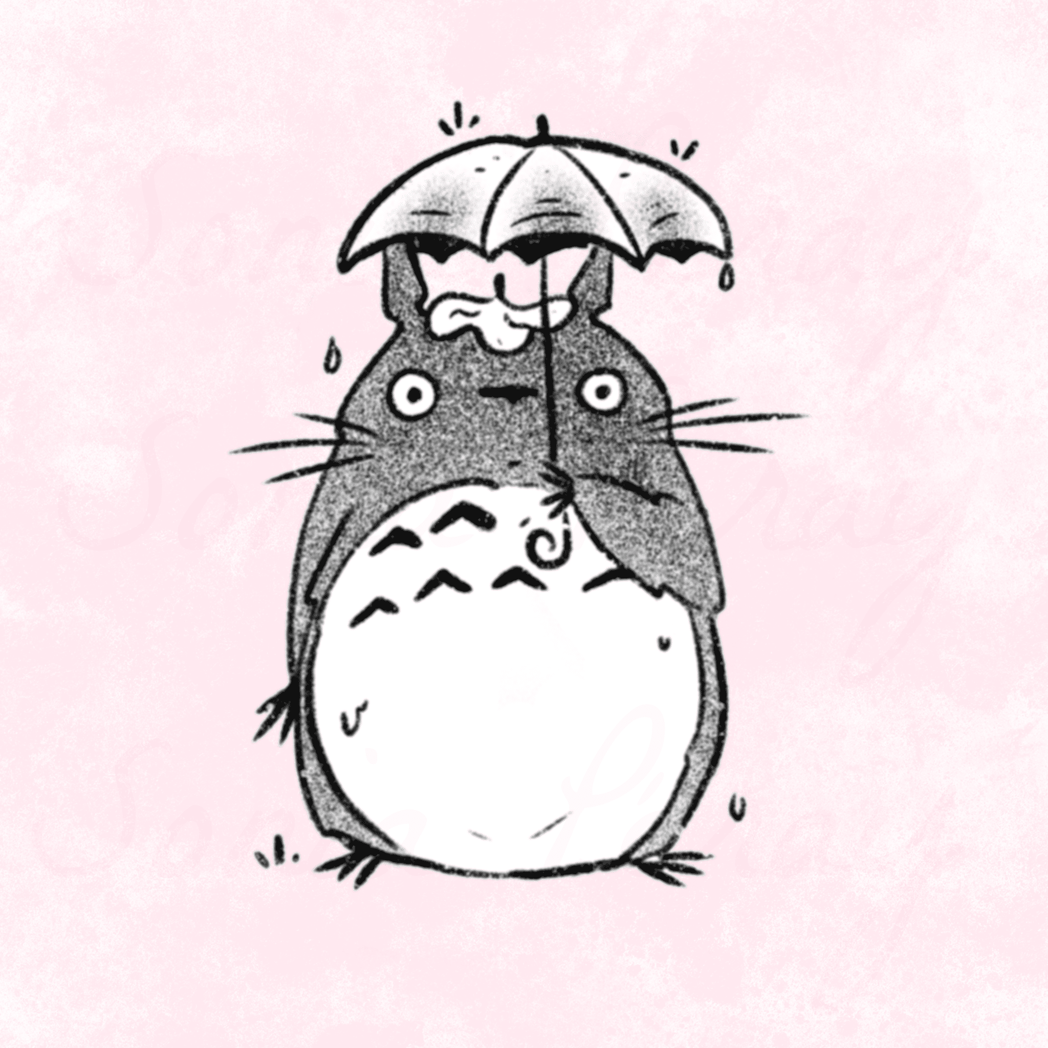 flash tattoo anime ghibli totoro de mon voisin totoro